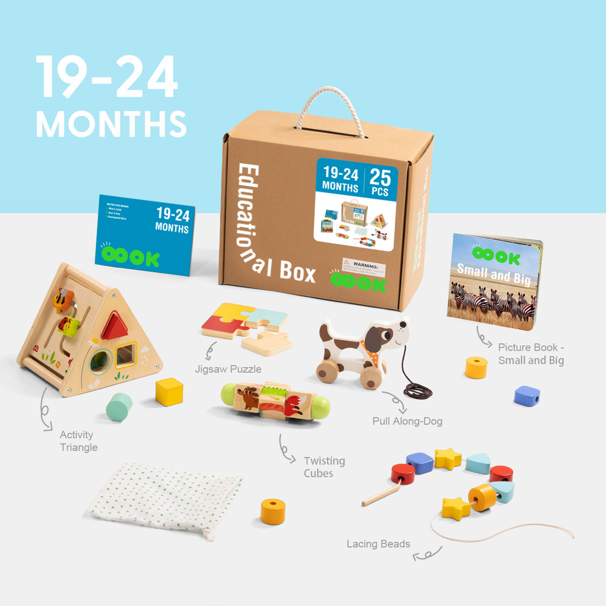 TOOKYTOY 19-24m Educational Box---TK753 – Tooky