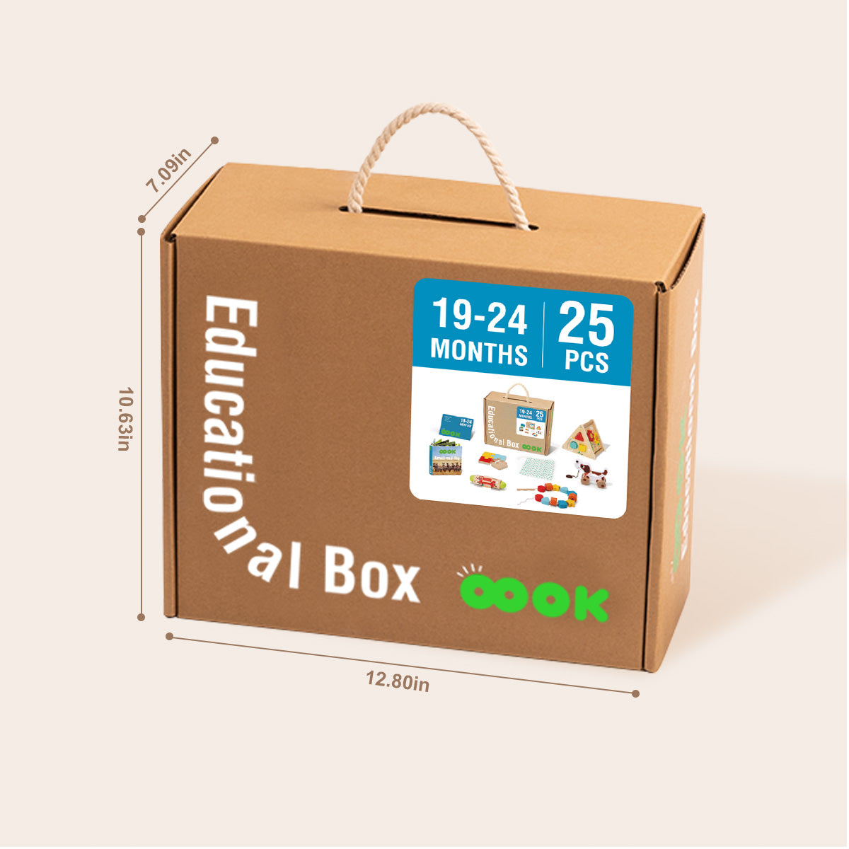 TOOKYTOY 19-24m Educational Box---TK753