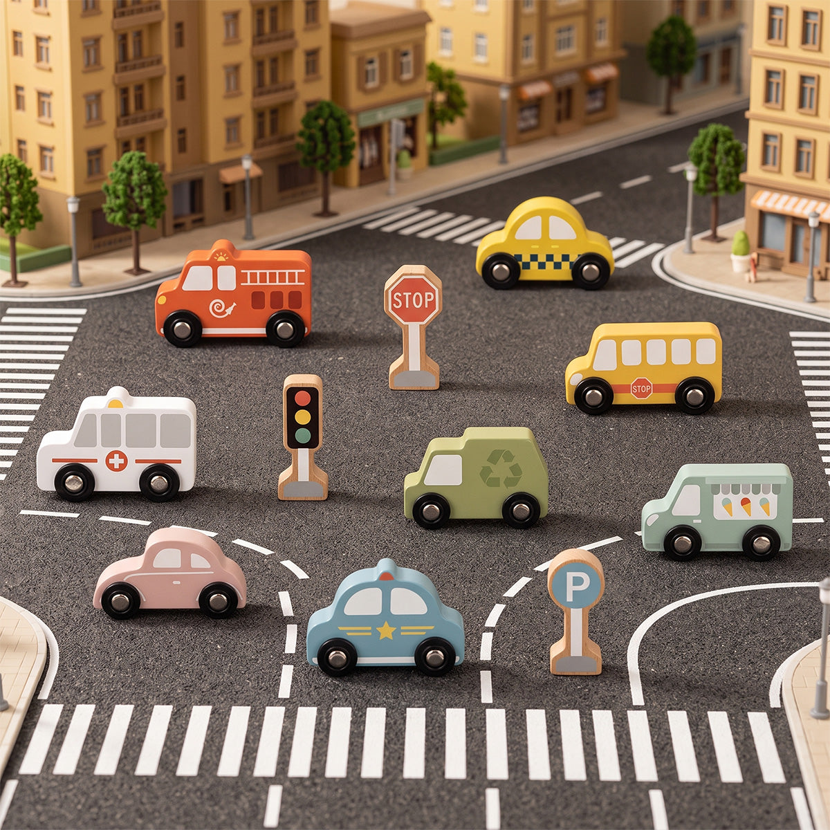TOOKYTOY Transportation &amp; Street Sign Set---TK881