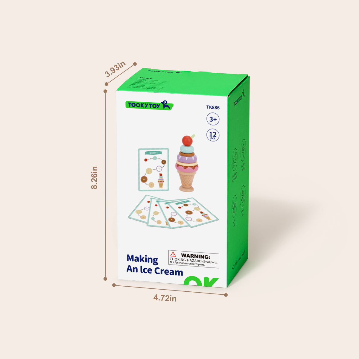 TOOKY TOY Making A Ice Cream---TK886