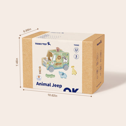 TOOKY TOY Animal Jeep---TK960