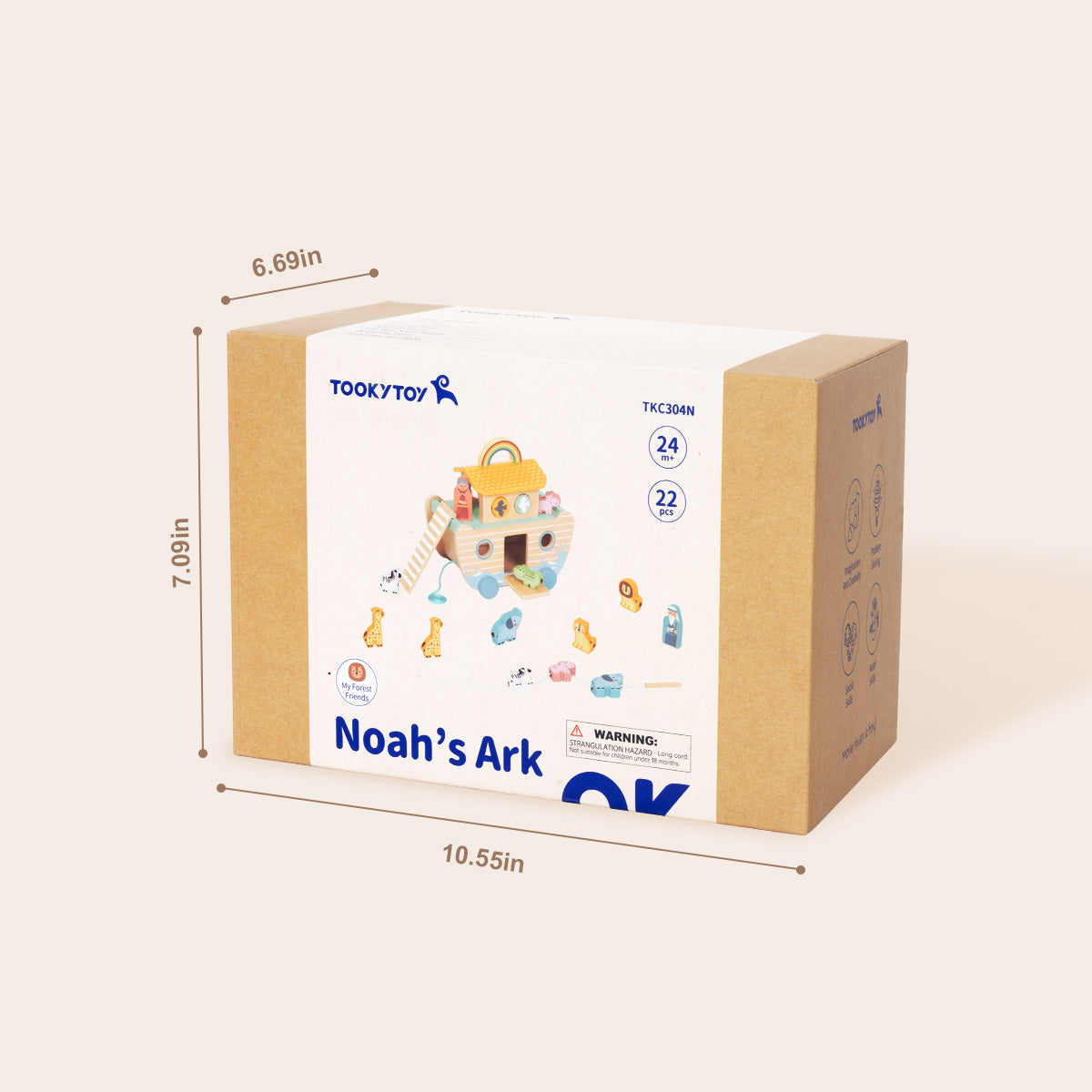 TOOKYTOY Noah's Ark---TKC304N – Tooky