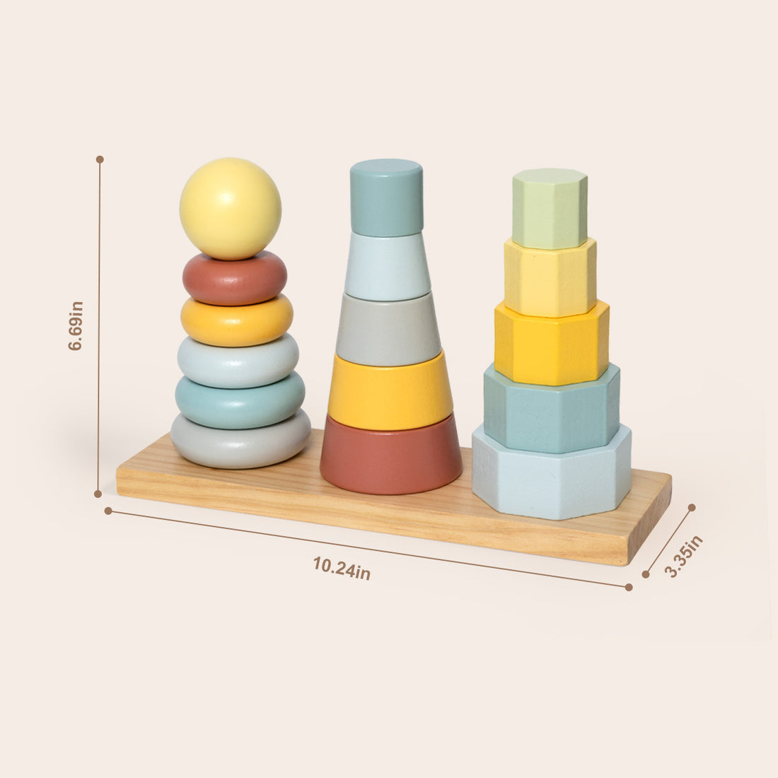 TOOKYTOY Shape Tower---TKF008B