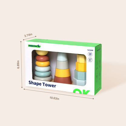 TOOKYTOY Shape Tower---TKF008B