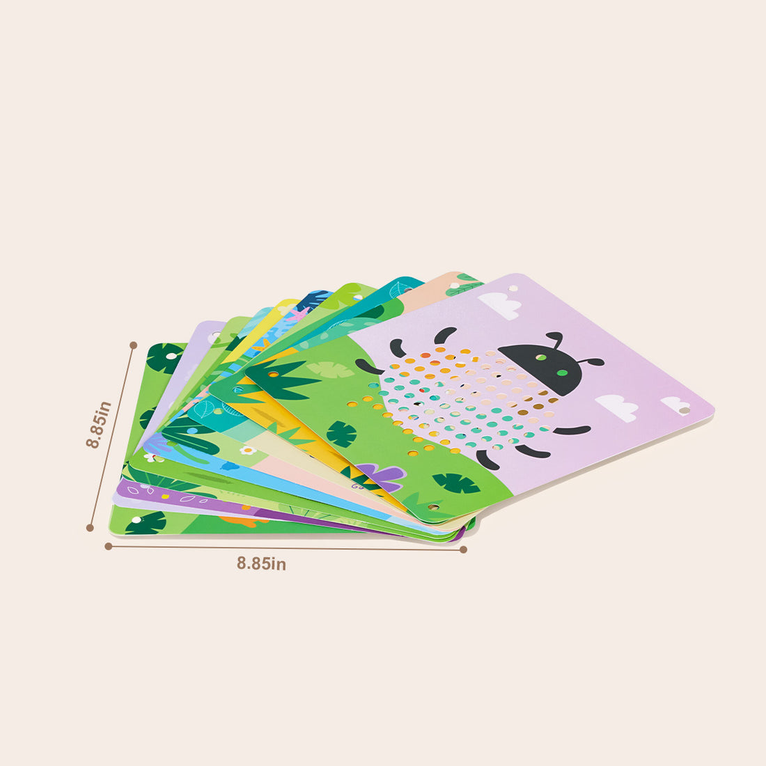TOOKY TOY Pattern Pegs - Small---TL002