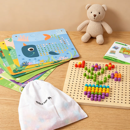 TOOKY TOY Pattern Pegs - Small---TL002