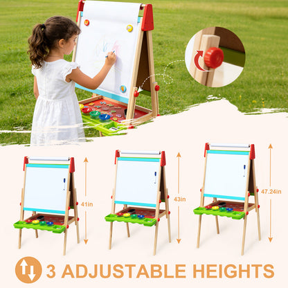 TOOKYTOY Deluxe Standing Art Easel---TL114