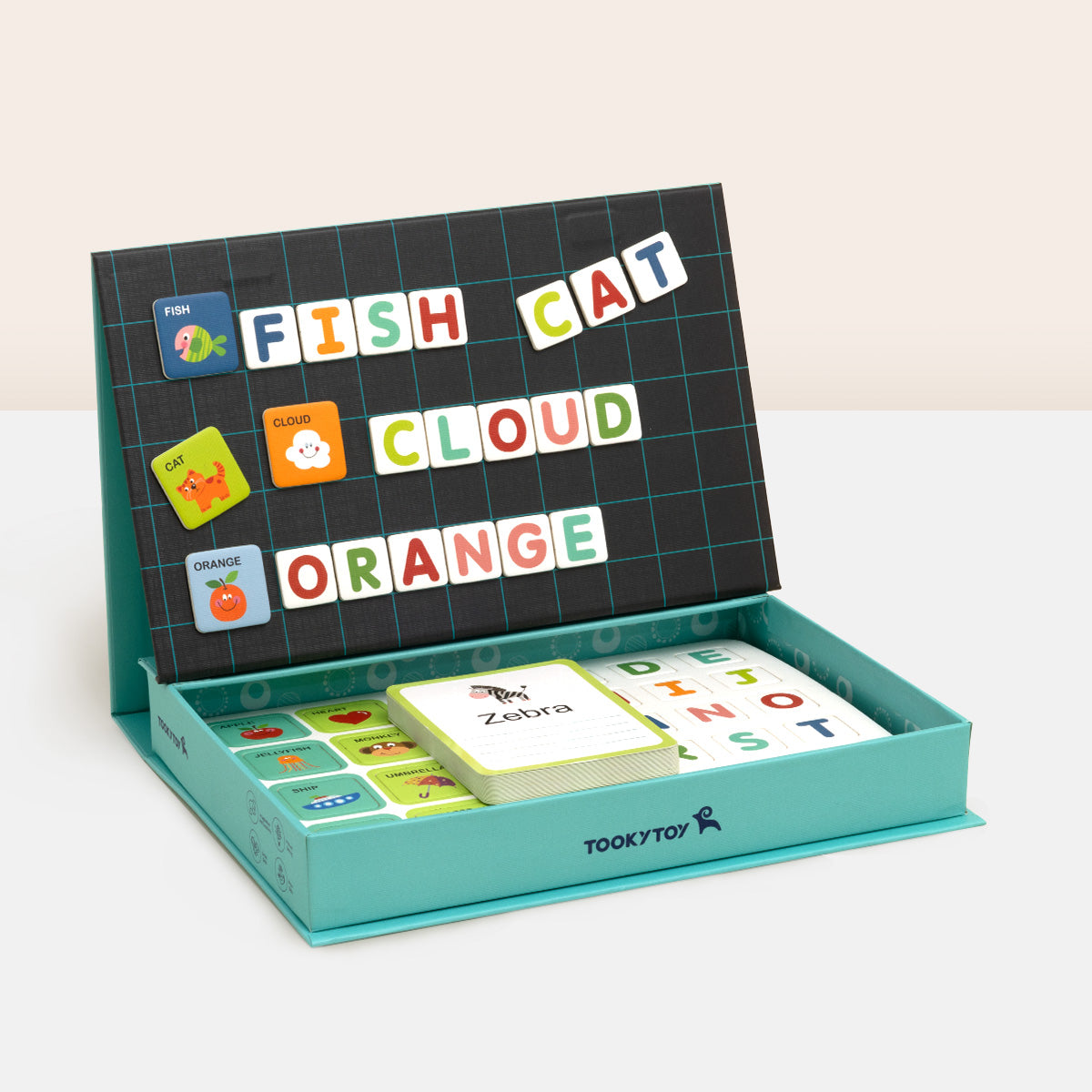 TOOKY TOY Magnetic Box-Alphabet---TL643A