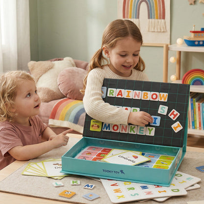TOOKY TOY Magnetic Box-Alphabet---TL643A