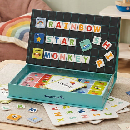 TOOKY TOY Magnetic Box-Alphabet---TL643A