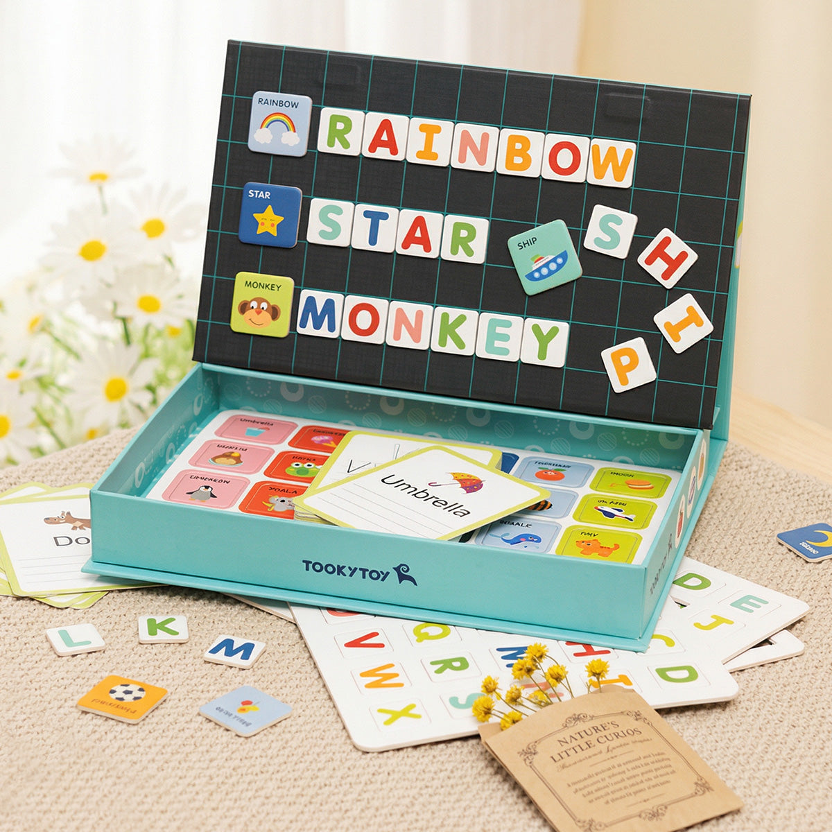 TOOKY TOY Magnetic Box-Alphabet---TL643A