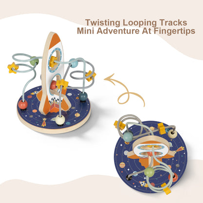 TOOKY TOY Rocket Beads Maze---TP058