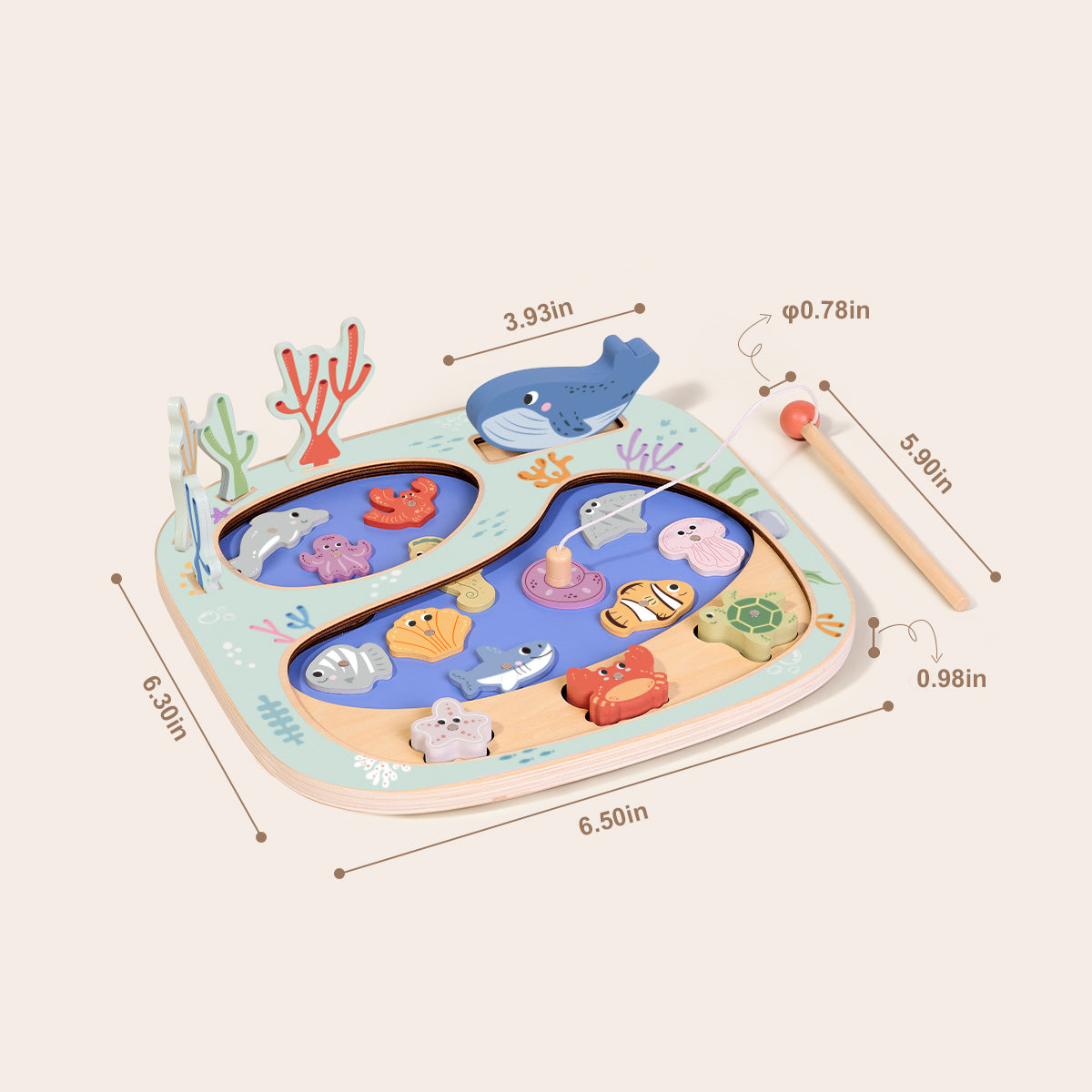 TOOKY TOY Fishing Game---TP066