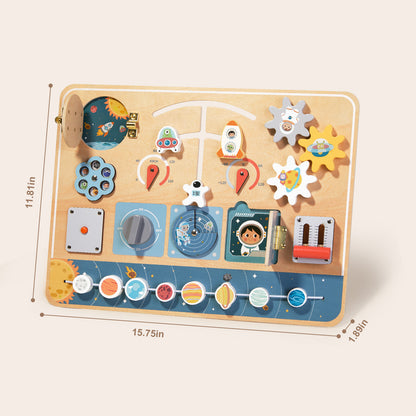TOOKY TOY Busy Board - Space---TP113