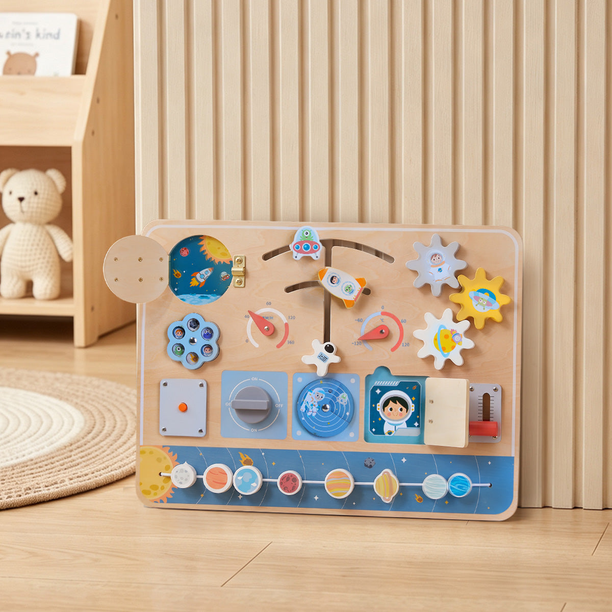TOOKY TOY Busy Board - Space---TP113