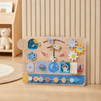 TOOKY TOY Busy Board - Space---TP113