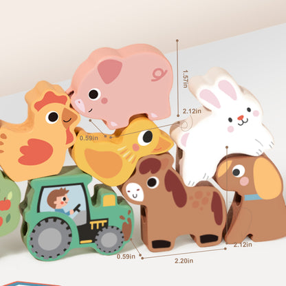 TOOKY TOY Lacing Farm---TP512
