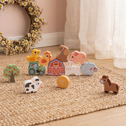 TOOKY TOY Lacing Farm---TP512