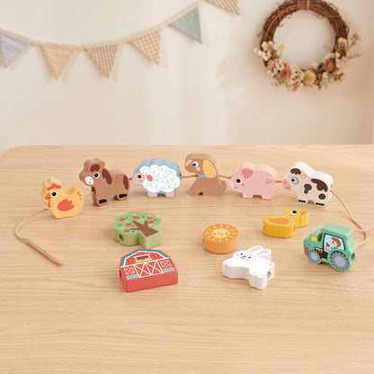 TOOKY TOY Lacing Farm---TP512