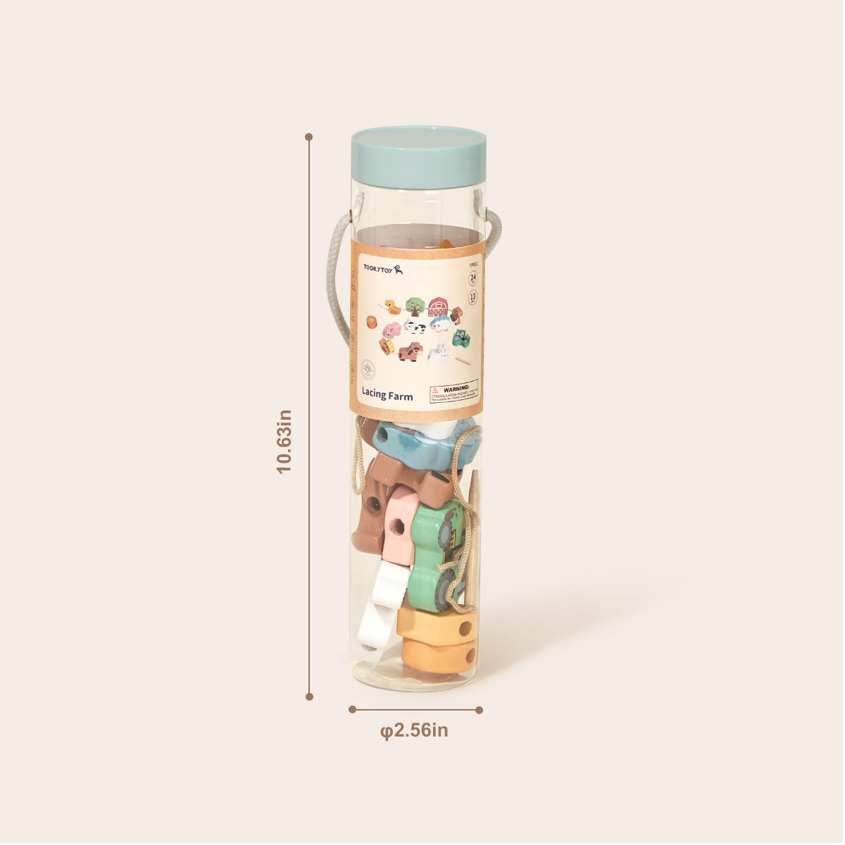 TOOKY TOY Lacing Farm---TP512
