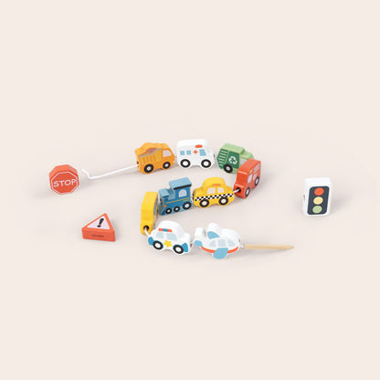 TOOKYTOY Lacing Transportation---TP513