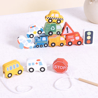 TOOKYTOY Lacing Transportation---TP513