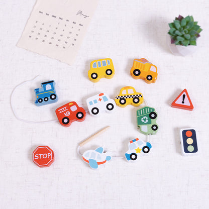 TOOKYTOY Lacing Transportation---TP513