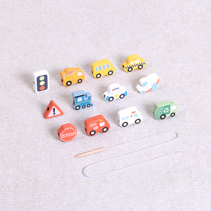 TOOKYTOY Lacing Transportation---TP513