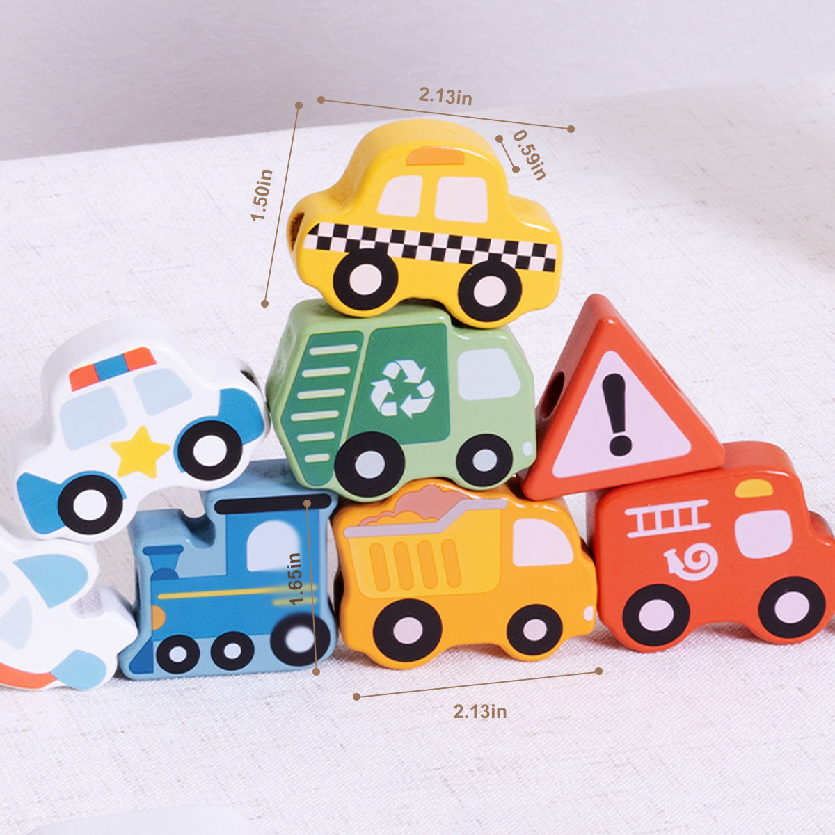 TOOKYTOY Lacing Transportation---TP513