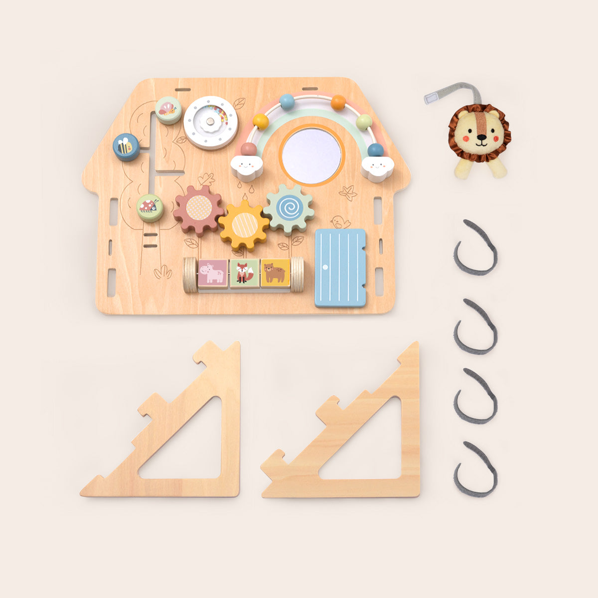 TOOKYTOY 2 In 1 Activity Board---TP515