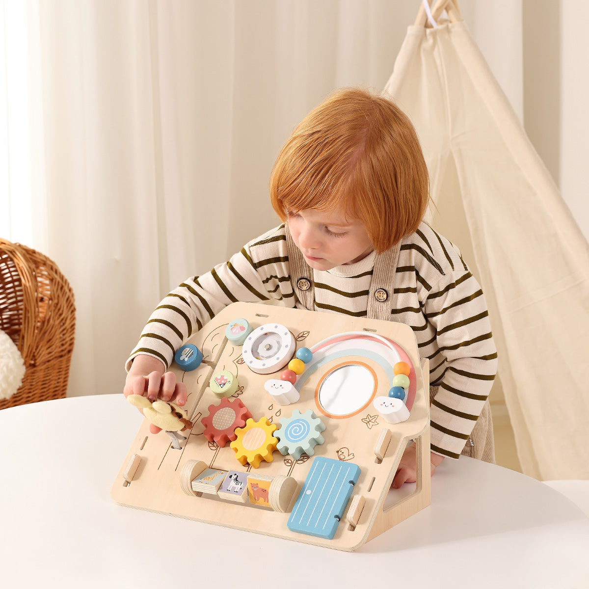 TOOKYTOY 2 In 1 Activity Board---TP515
