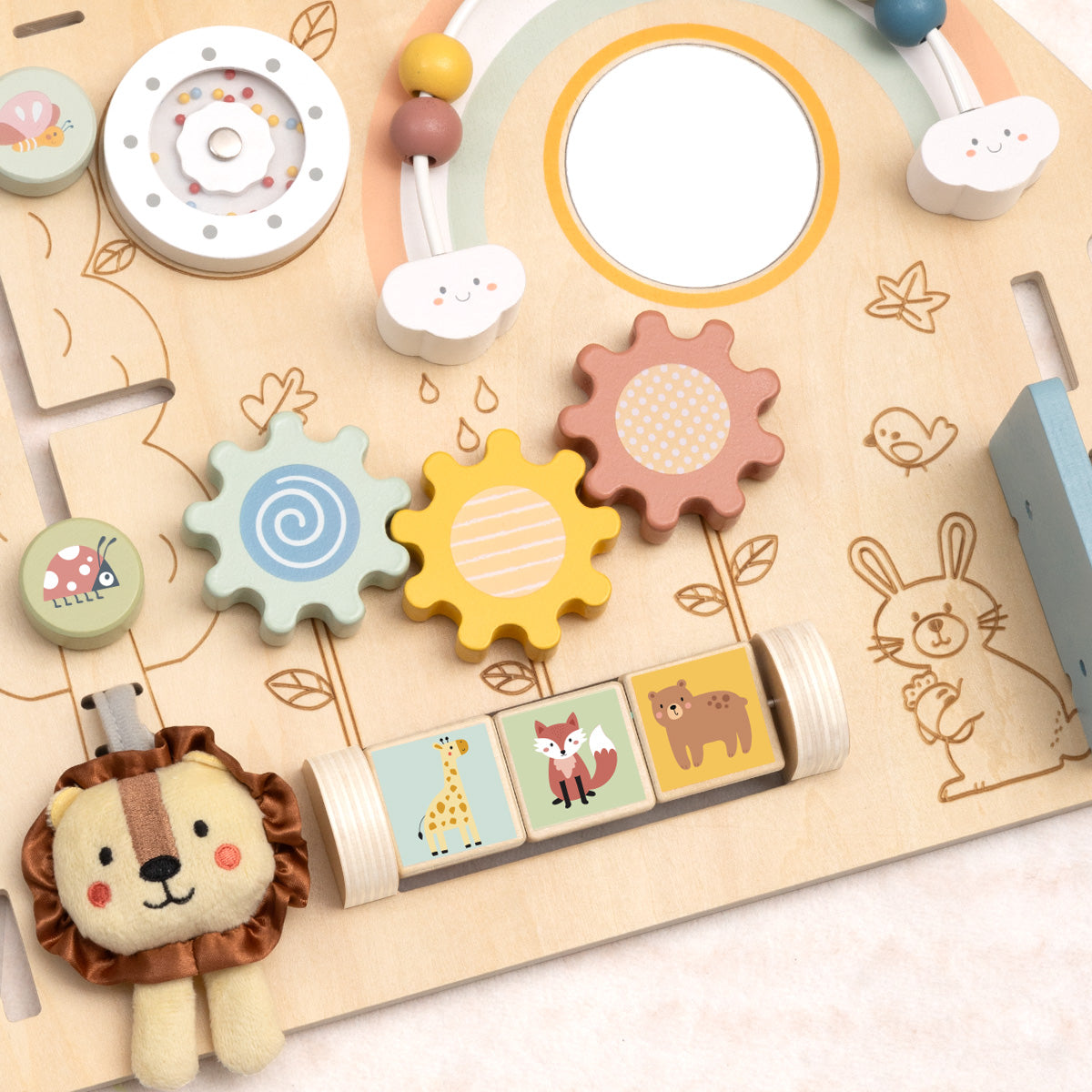 TOOKYTOY 2 In 1 Activity Board---TP515