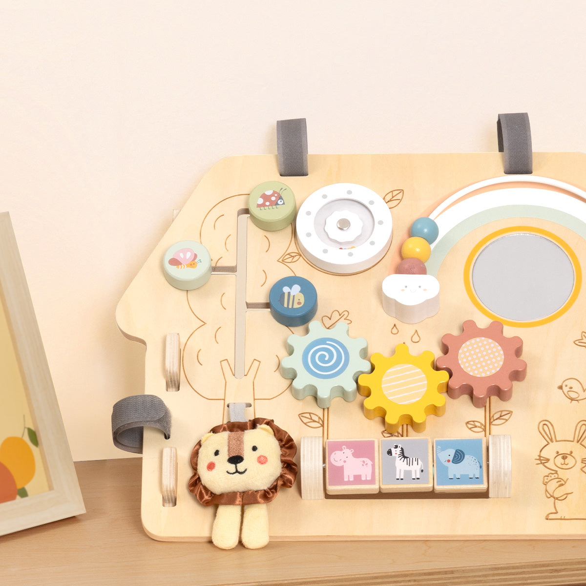 TOOKYTOY 2 In 1 Activity Board---TP515