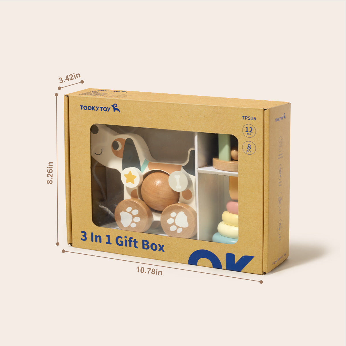 TOOKY TOY 3 In 1 Gift Box---TP516