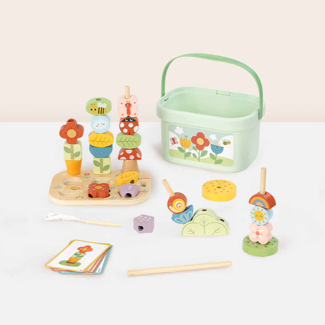 TOOKYTOY Garden Stacking Set---TP517