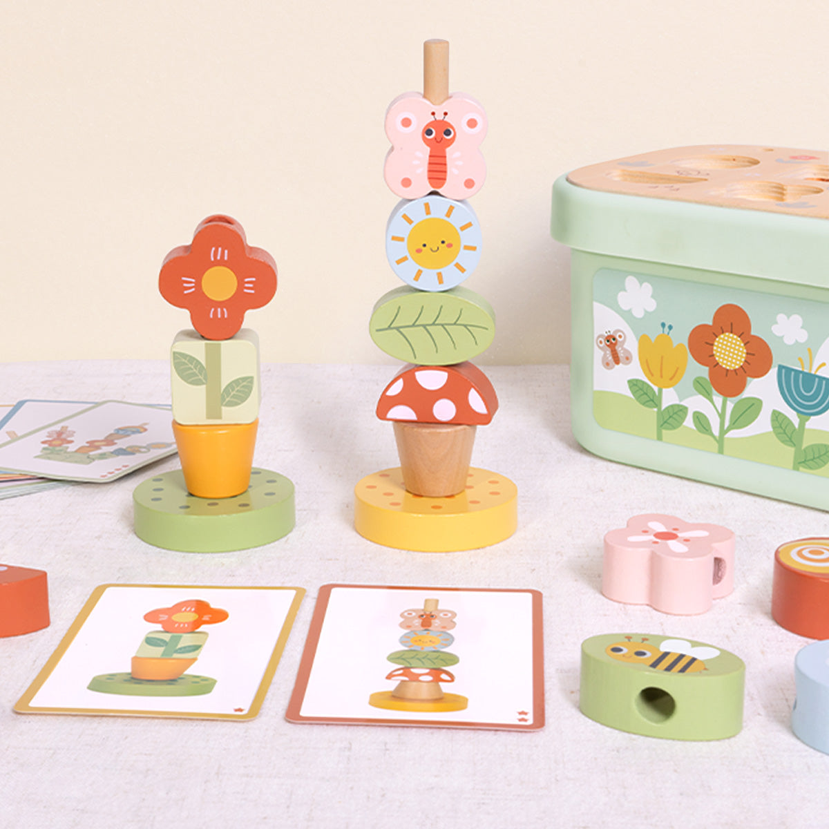 TOOKYTOY Garden Stacking Set---TP517