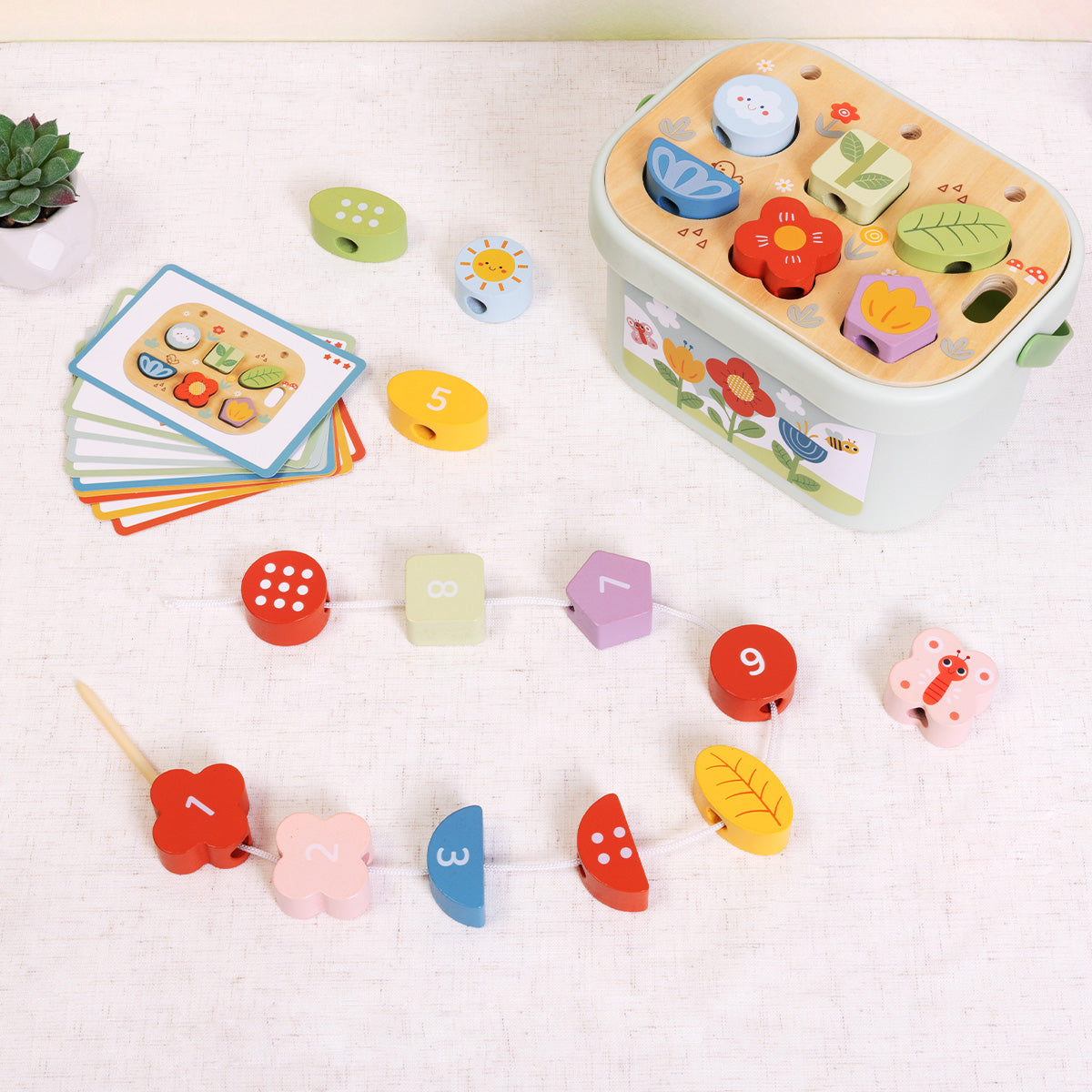 TOOKYTOY Garden Stacking Set---TP517