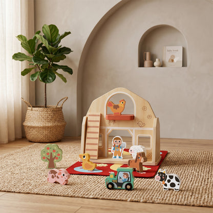 TOOKY TOY Farm Play Set---TP518
