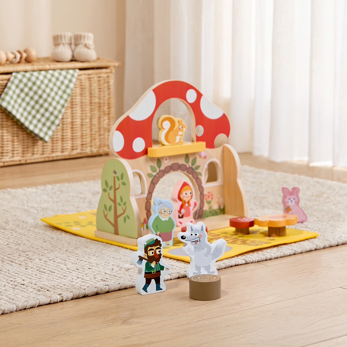 TOOKY TOY Little Red Riding Hood Play Set---TP519