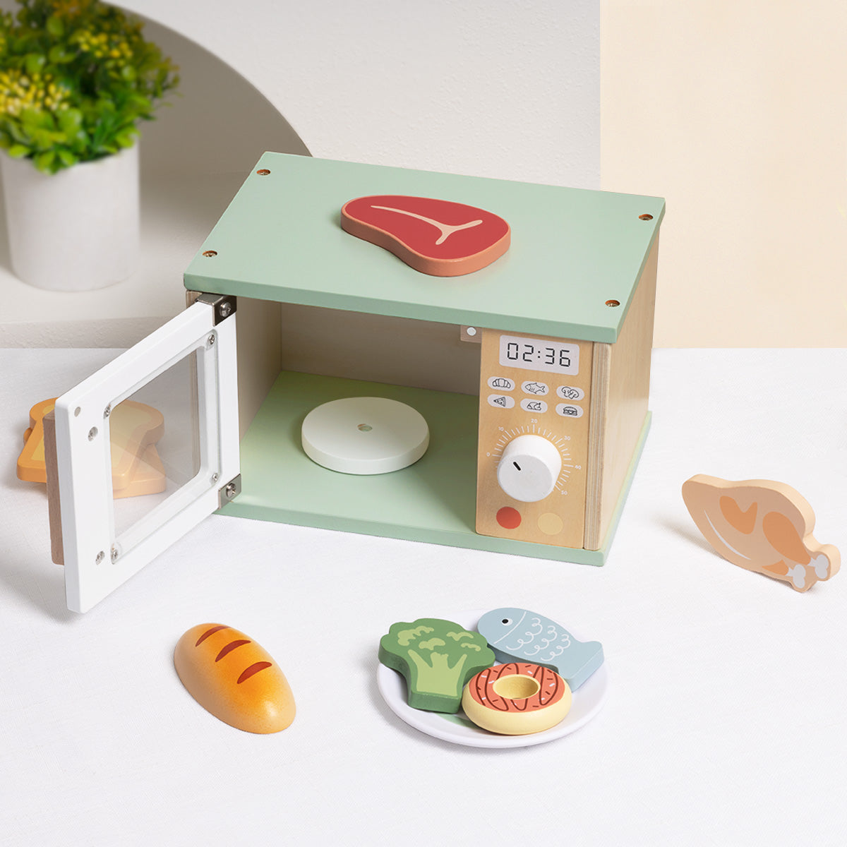 TOOKYTOY Microwave Oven Set---TP525