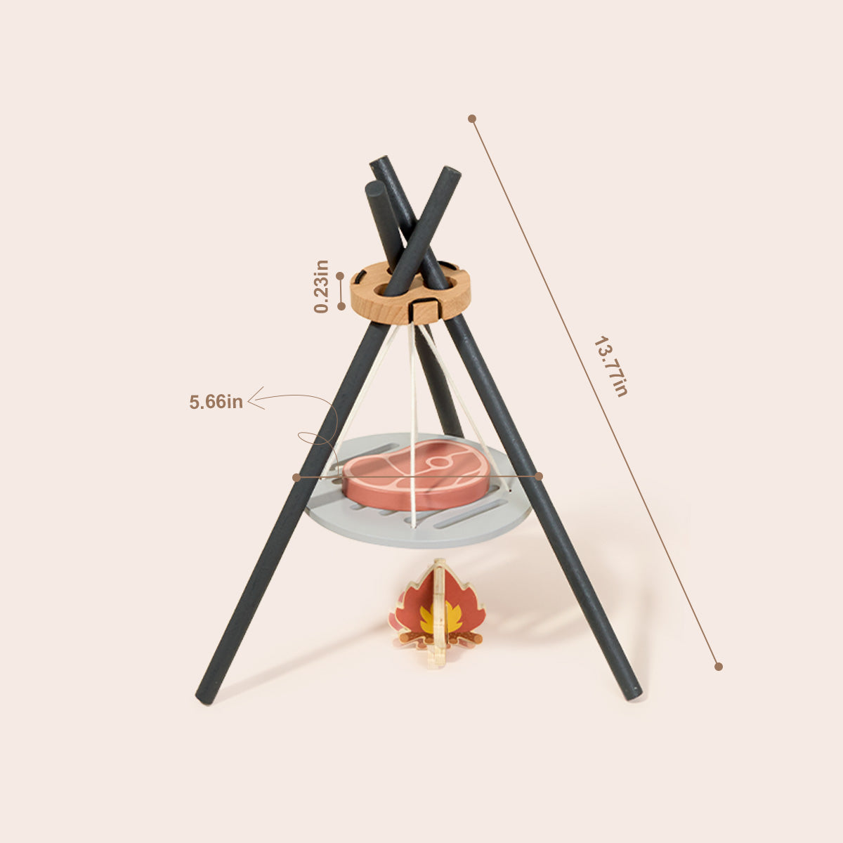 TOOKY TOY Camping Set---TP535