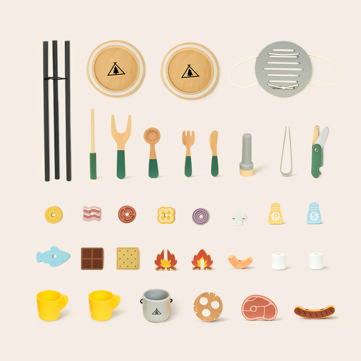 TOOKY TOY Camping Set---TP535