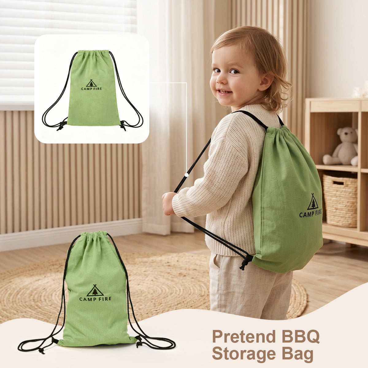TOOKY TOY Camping Set---TP535