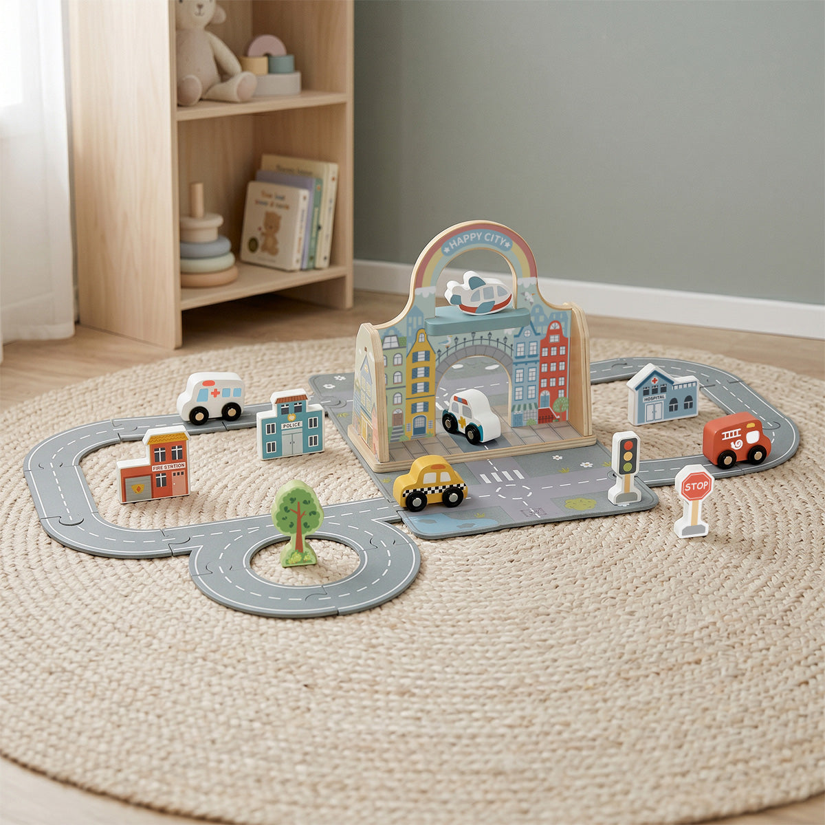 TOOKY TOY Felt City---TP536