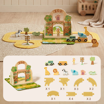 TOOKY TOY Felt Zoo--TP537