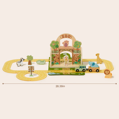 TOOKY TOY Felt Zoo--TP537