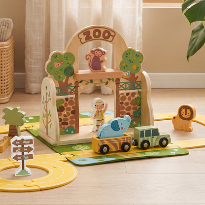 TOOKY TOY Felt Zoo--TP537