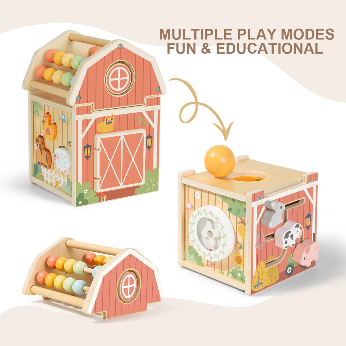 TOOKY TOY Farm Playhouse---TP538