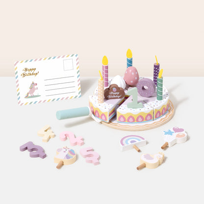 TOOKY TOY Birthday Cake Set---TP541