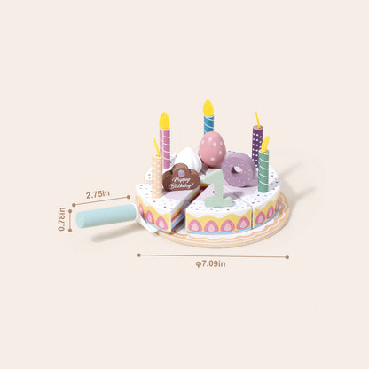 TOOKY TOY Birthday Cake Set---TP541